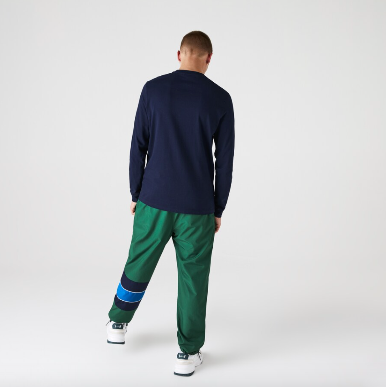 Lacoste Cotton T-shirt - Navy Blue