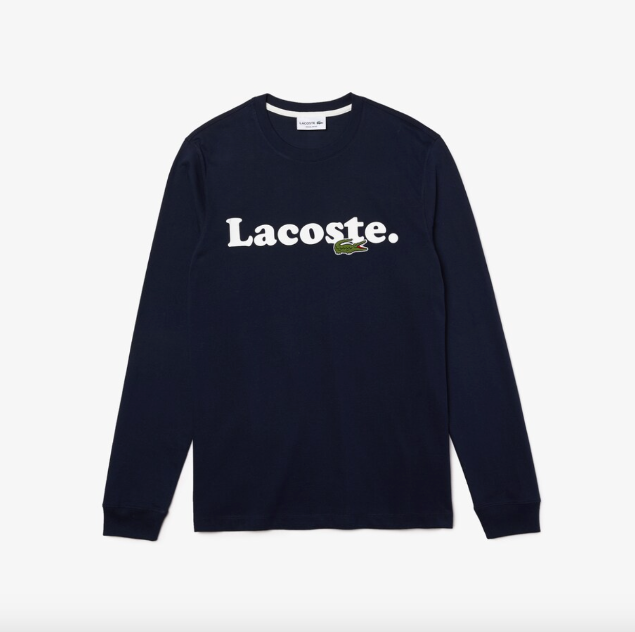 Lacoste Cotton T-shirt - Navy Blue