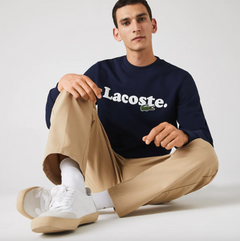 Lacoste Fleece Sweatshirt - Navy Blue