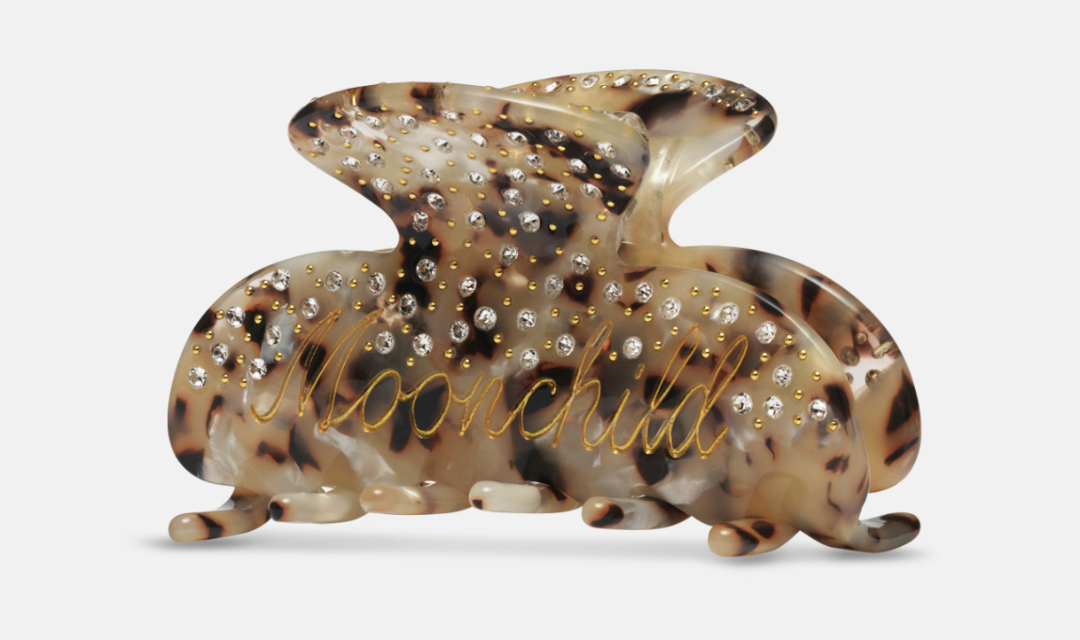 Helo Hairclaw Tortoise - Brown/White