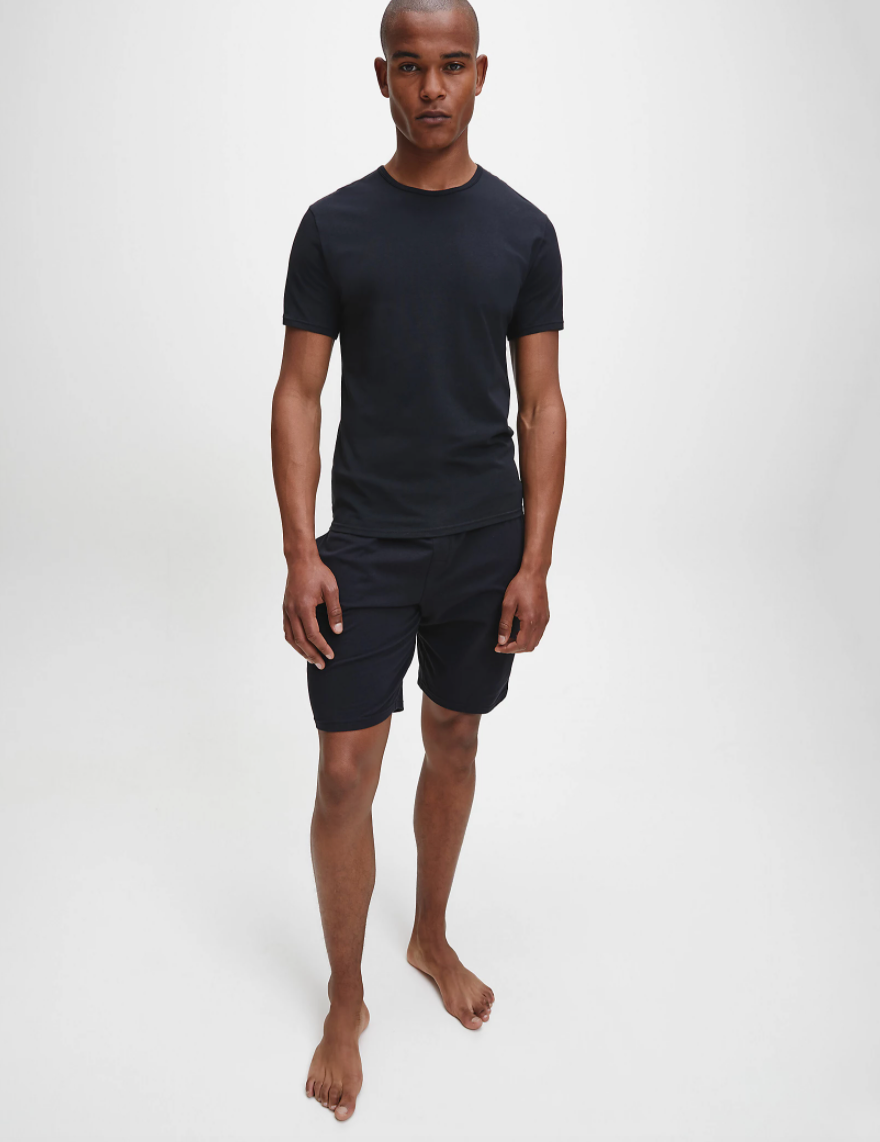 2PK S/S Crew Neck - Black