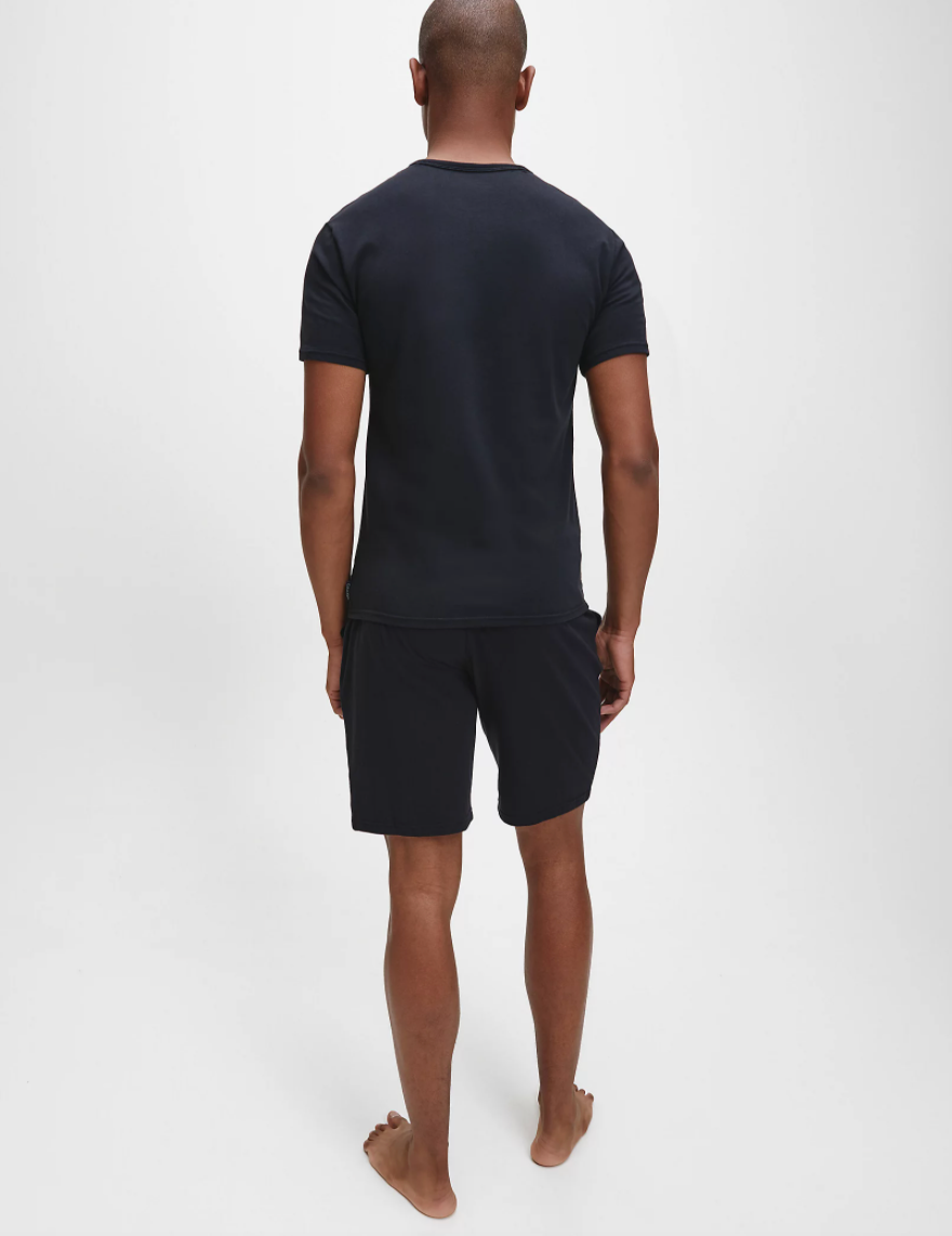 2PK S/S Crew Neck - Black