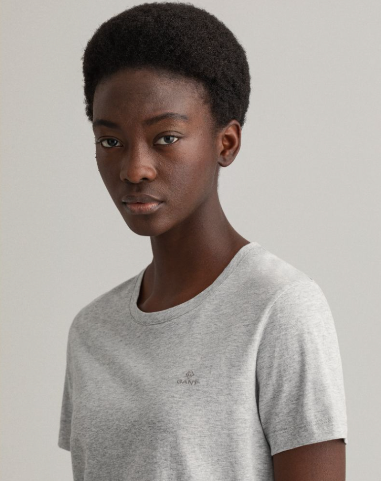 The Original SS T-Shirt - Light Grey Melange