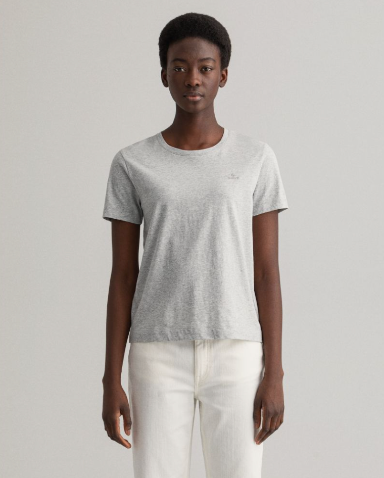 The Original SS T-Shirt - Light Grey Melange
