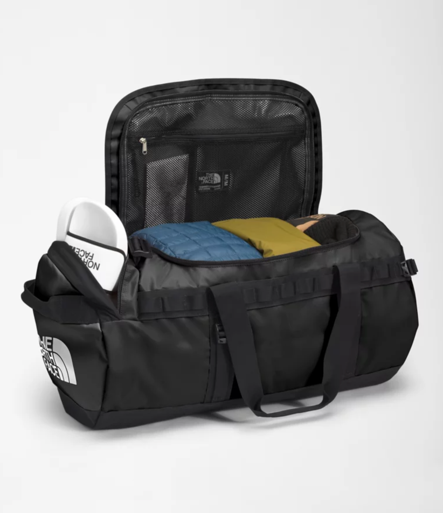Base Camp Duffel M - Black/White