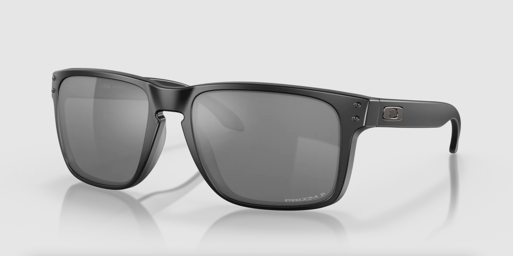 Holbrook XL - Steel - Prizm Black Polarized