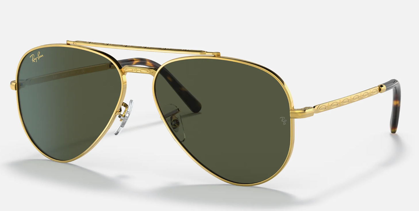 Ray-Ban New Aviator - Legend Gold - Green