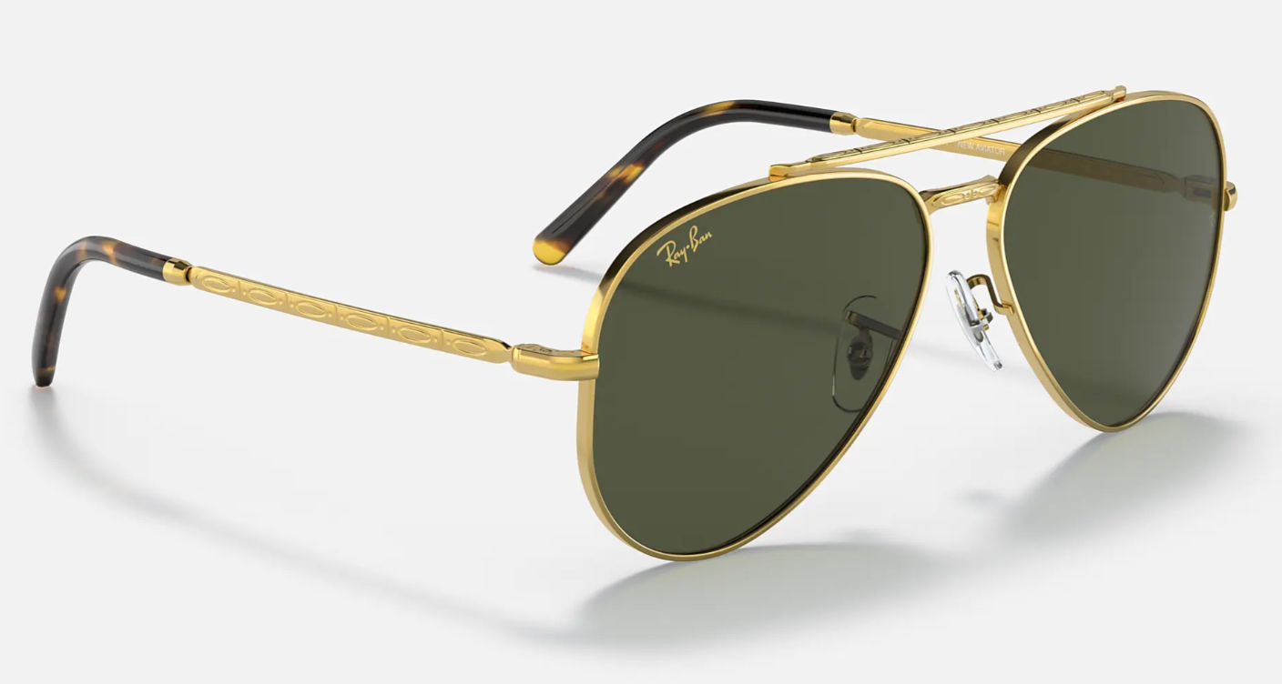 Ray-Ban New Aviator - Legend Gold - Green