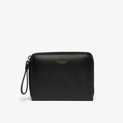 Small Zip Wallet - Black