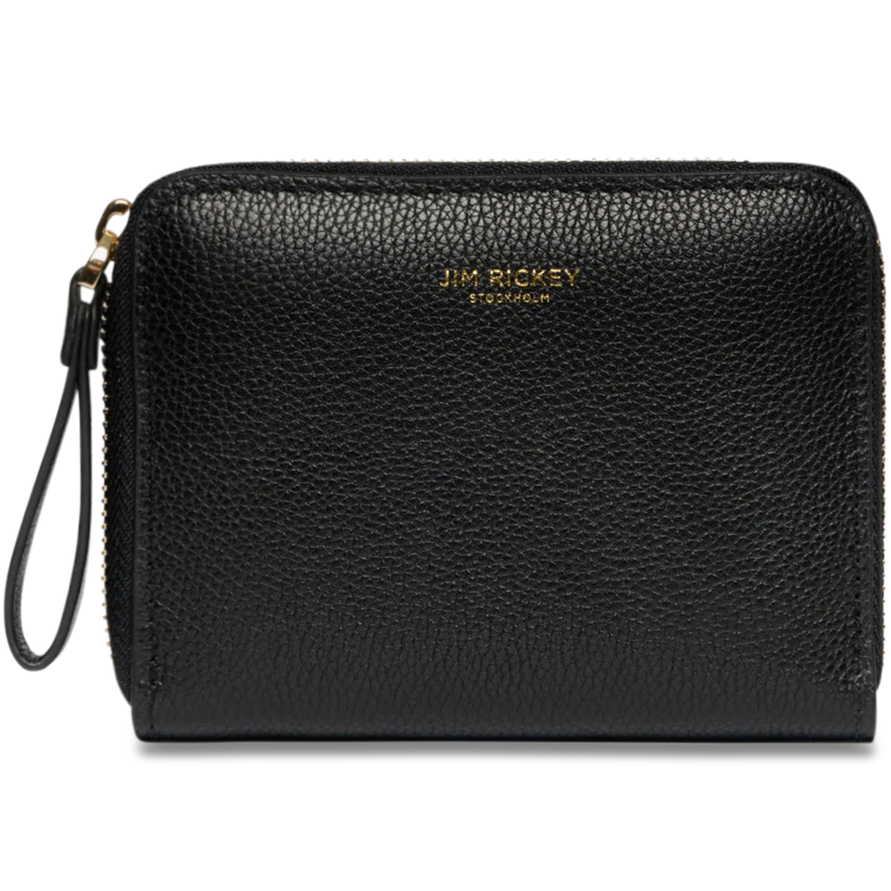 Small Zip Wallet - Svart