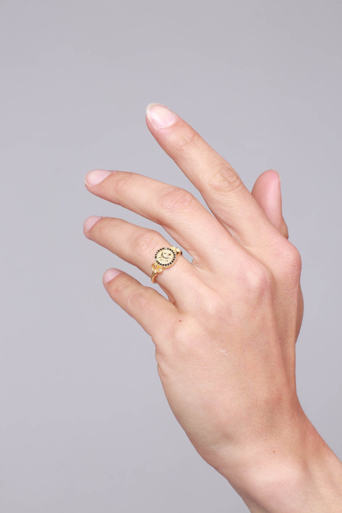 Anna Ring - Gold - Maanesten - Tilbehør - VILLOID.no
