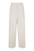 Spigato Trousers - Antique White