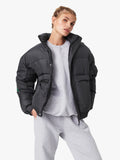 Steward Puffer L/S - Asphalt Solid