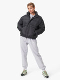 Steward Puffer L/S - Asphalt Solid
