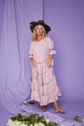 Summer Bird Linen - Pink