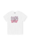 Basic Jersey Cats Relaxed T-Shirt - Bright White