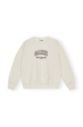 Isoli Ganni Oversized Sweatshirt - Egret