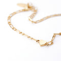 Heart Figaro Chain Collar NL - Gold