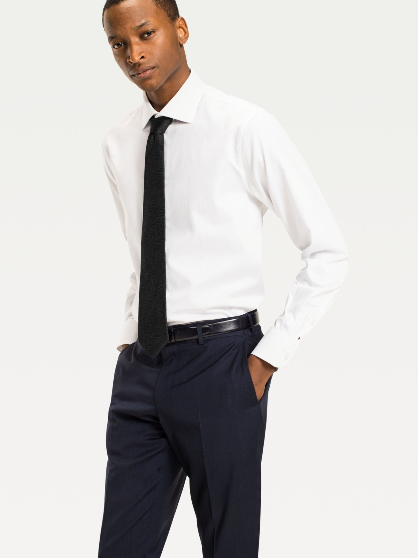 Core Twill Classic Shirt - White