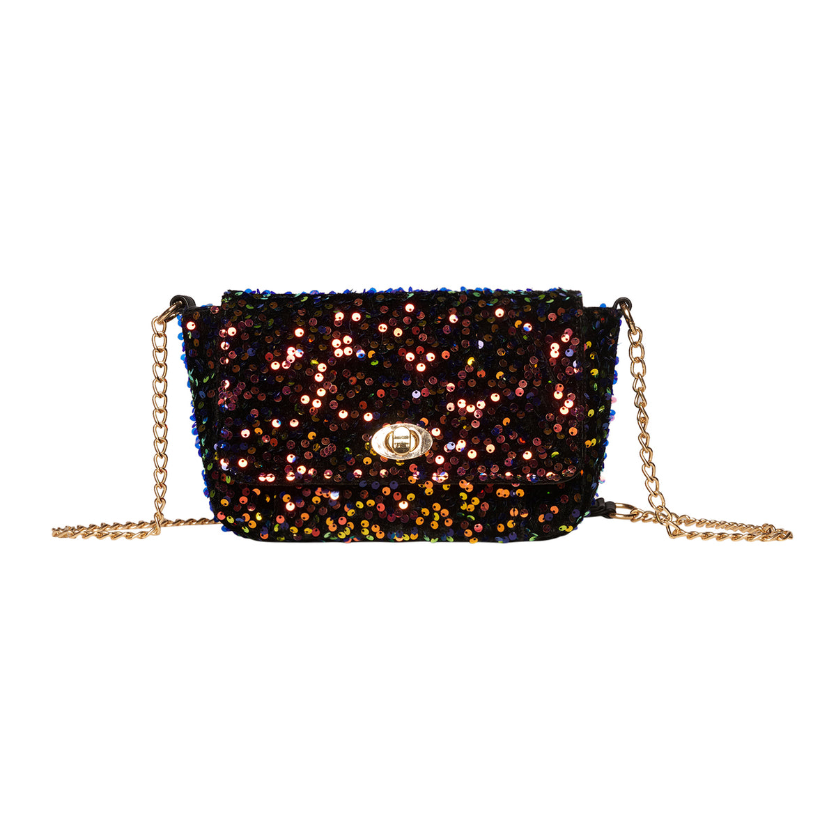 Teagan Crossover Bag - Black Mix