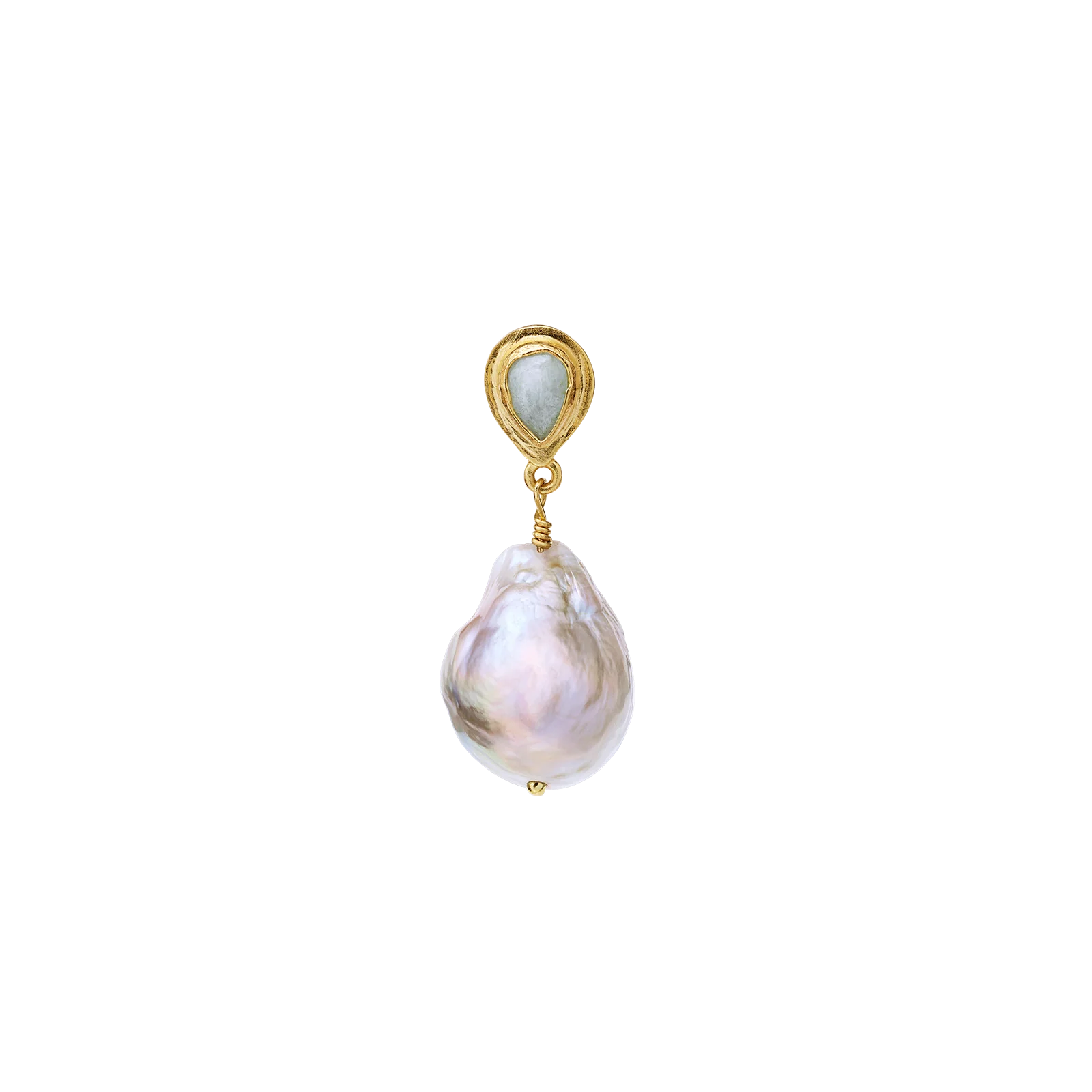 Teddy Single Earring - Gull