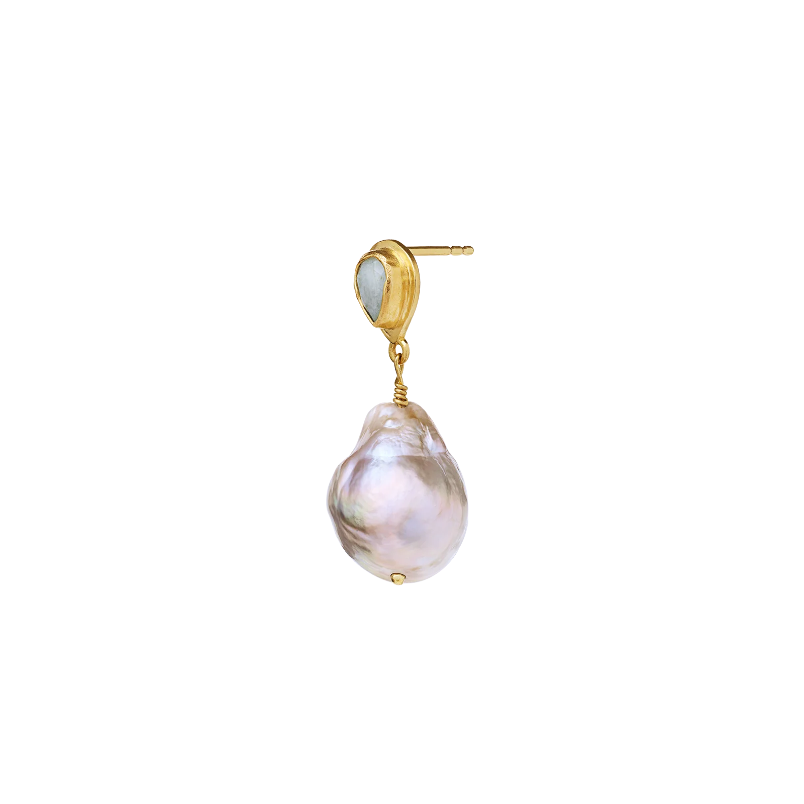 Teddy Single Earring - Gull