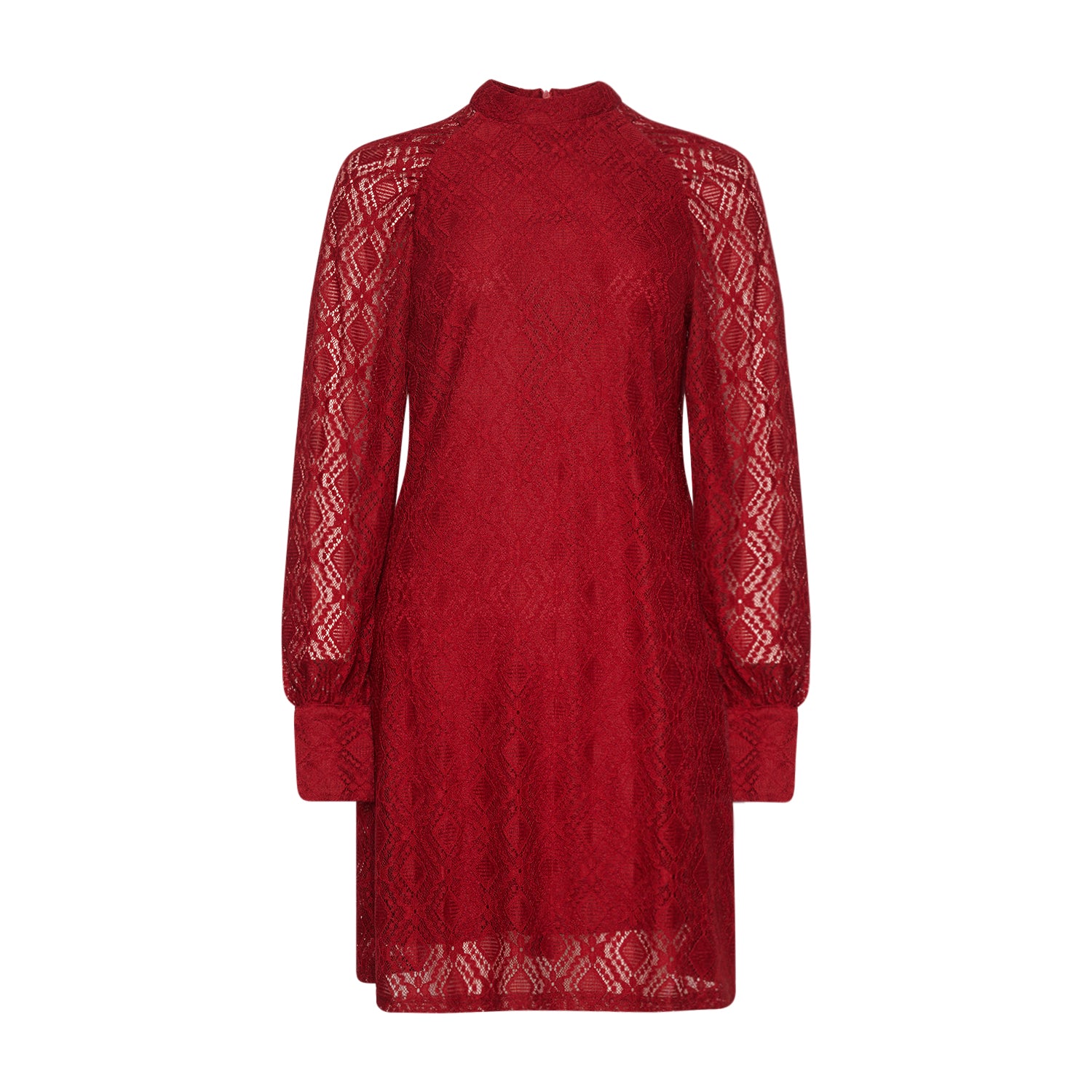 Texas Lace Dress - Red