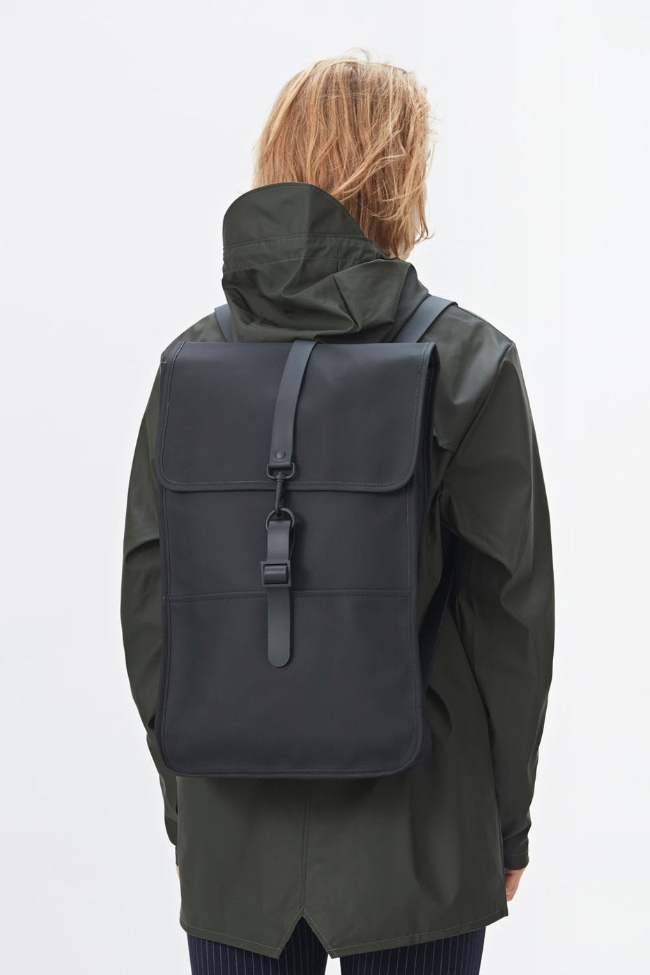 Backpack - Black - Rains - Tilbehør - VILLOID.no
