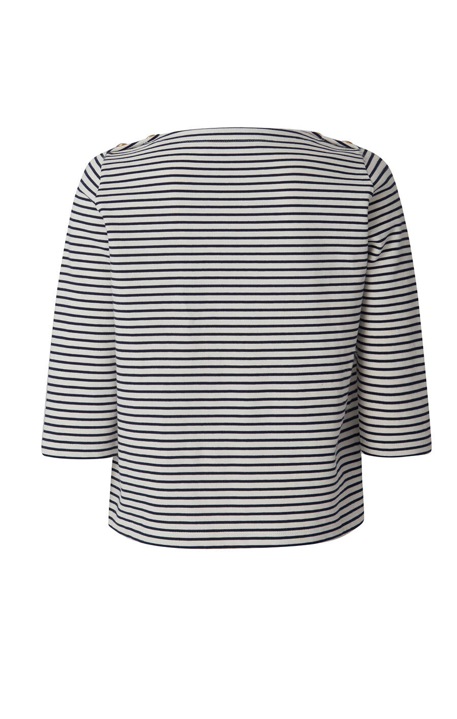 Trudy Top - Marine/Ecru