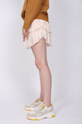 Carin Dot Skirt - Beige - Neo Noir - Skjørt - VILLOID.no