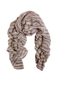 Luxury Milano - Big Stripe Light Beige/Taupe