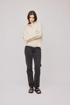 Florie Zip Jacket - Offwhite