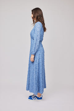Julia Long Dress - Blue