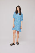 Ellen Dress - Blue Shades