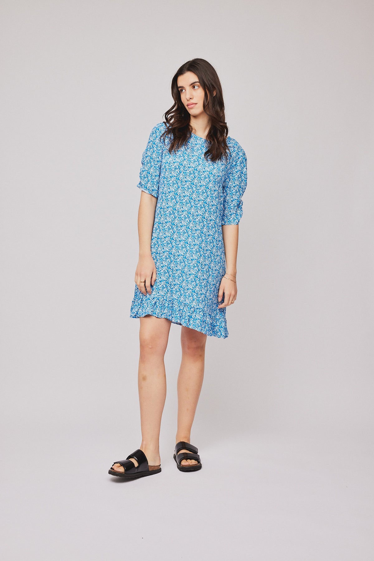 Ellen Dress - Blue Shades
