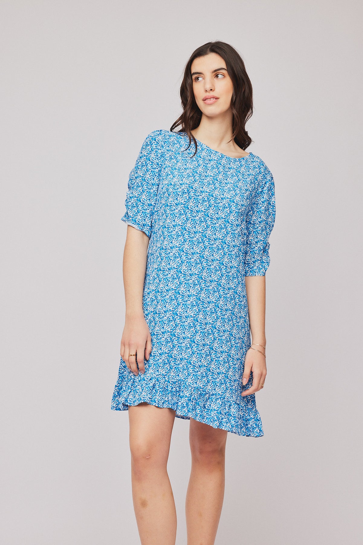 Ellen Dress - Blue Shades