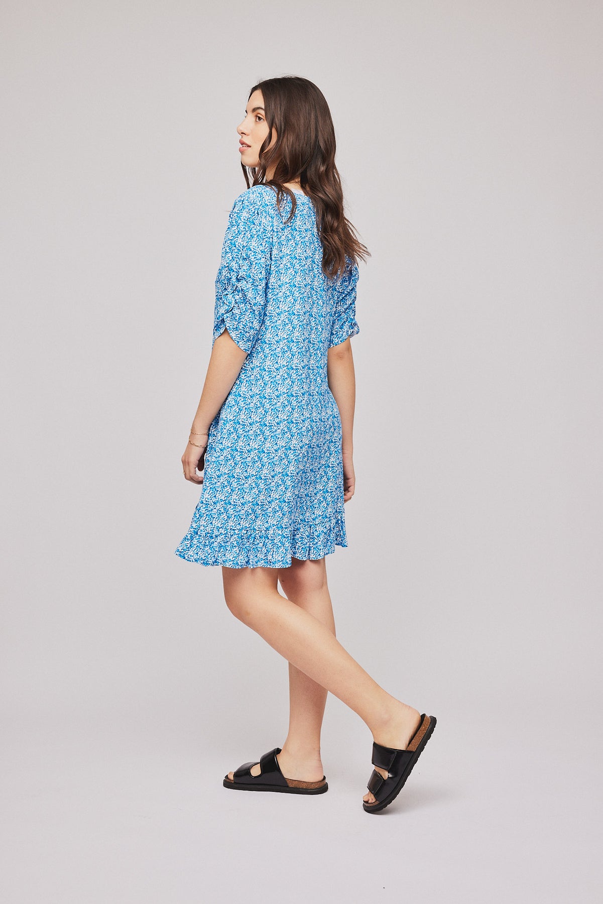 Ellen Dress - Blue Shades