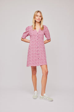 Ellen Short Dress - Pink Shades