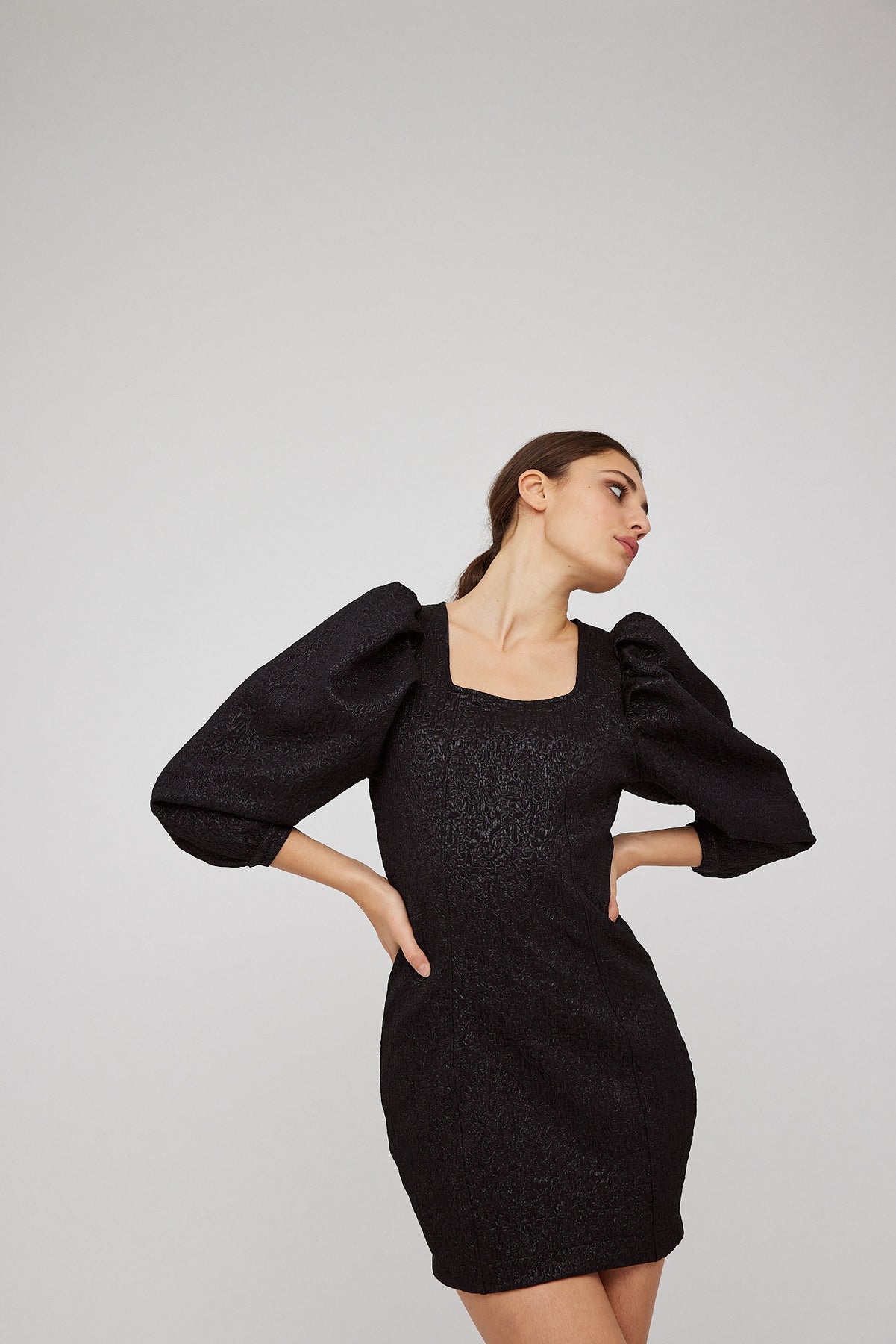 Sketch Dress - Svart