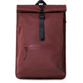 Roll Top Rucksack - Maroon - Rains - Tilbehør - VILLOID.no