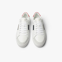 Vision Leather - White Navy Red