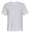 Liv Organic Logo Tee - White - Moss Copenhagen - T-skjorter & Topper - VILLOID.no