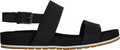 Malibu Waves 2 Band Sandal - Black Nubuck