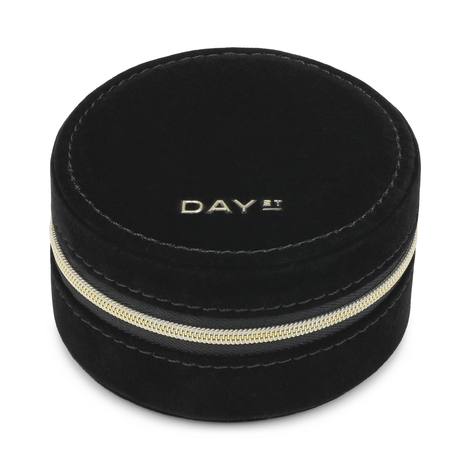 Day Jewelry Zip Round Small - Svart