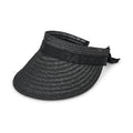 Day Straw Visor - Black