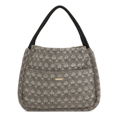 Day Linen Small Shopper - Black