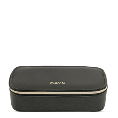 Day Saffiano Zip Glasses - Black