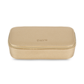 Day Saffiano Zip Glasses - Gold