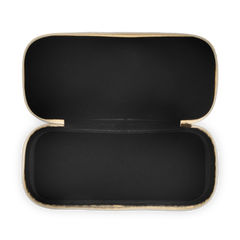 Day Saffiano Zip Glasses - Gold