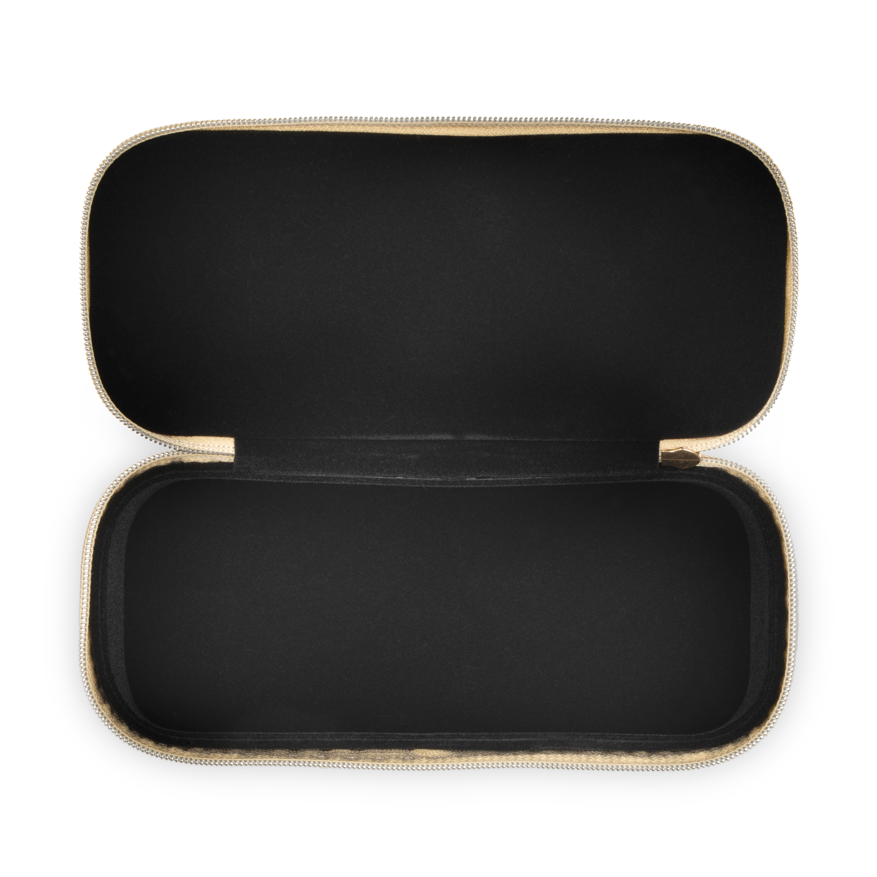 Day Saffiano Zip Glasses - Gold